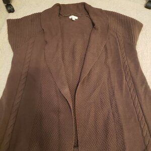 KIM Rogers Brown Sweater Vest